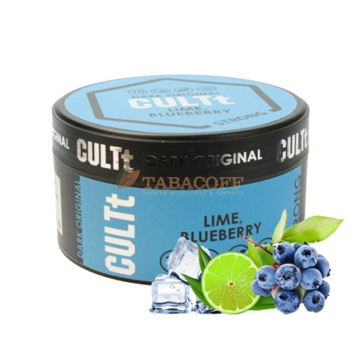 Тютюн для кальяну CULTt Strong DS10 Lime blueberry (Лайм, чорниця) 100 гр